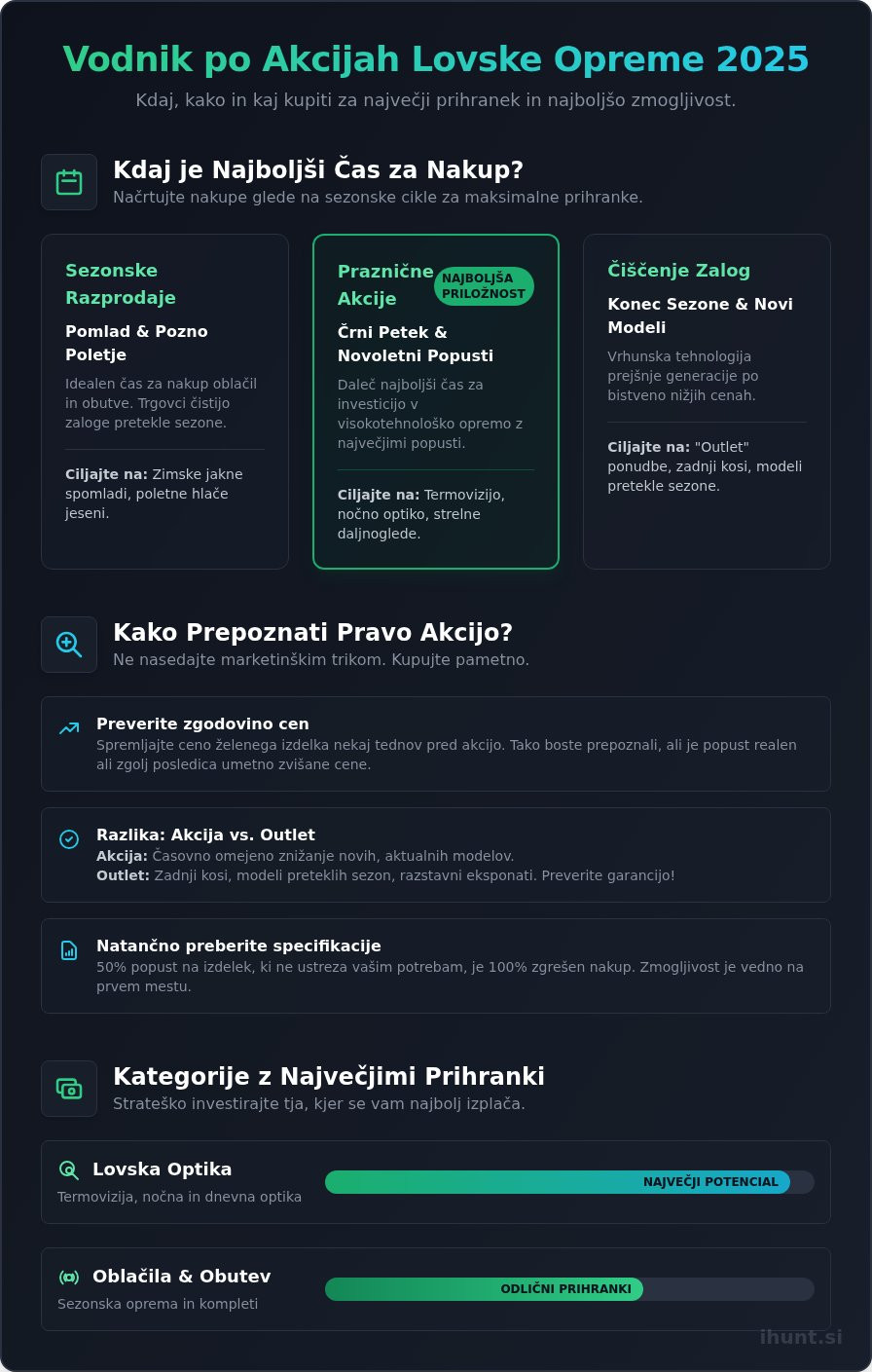 Lovska Oprema Akcija: Vaš Vodnik do Najboljših Pripomočkov v 2026