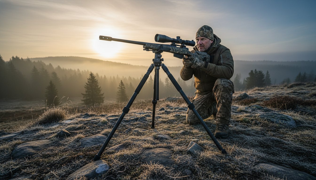 BOG Deathgrip Infinite Carbon Tripod: Popoln Test in Recenzija za Lovce