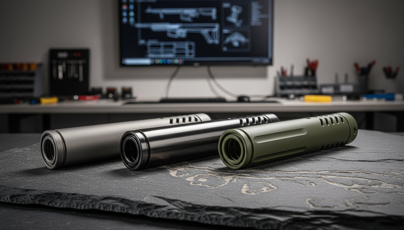 Materiali za dušilce 2026: Vodnik za izbiro titana, jekla in aluminija