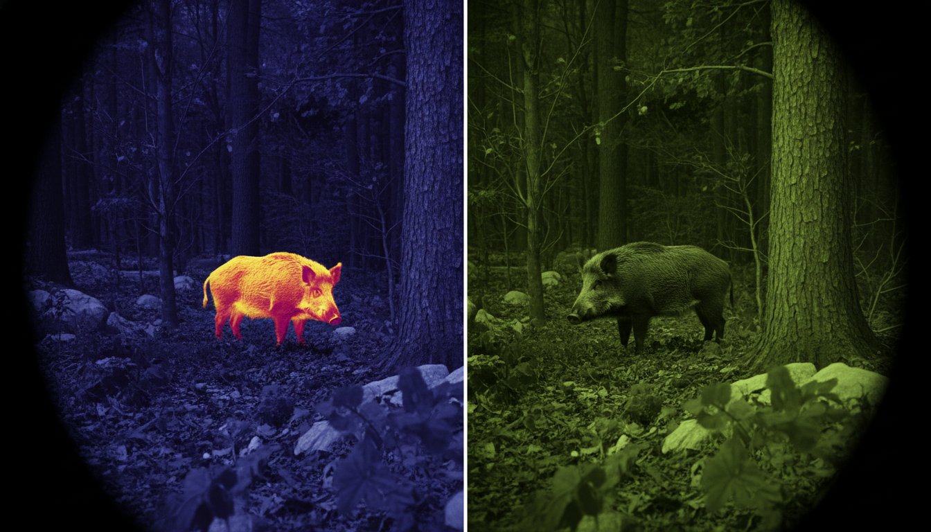 Termovizija ali nočna optika: Kaj je prava izbira za lovca?