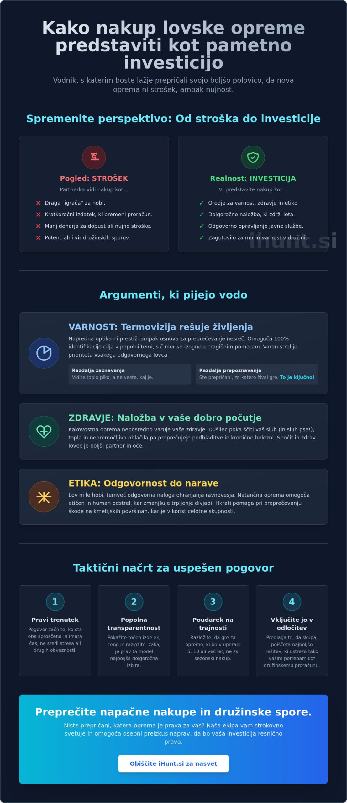 Kako prepričati ženo za nakup lovske opreme: Vodnik za leto 2026